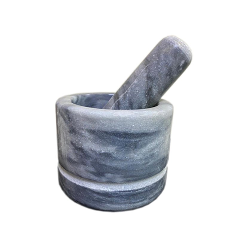 Marble Mortar And Pestle For Herbs 13 Cm – MMP5x4