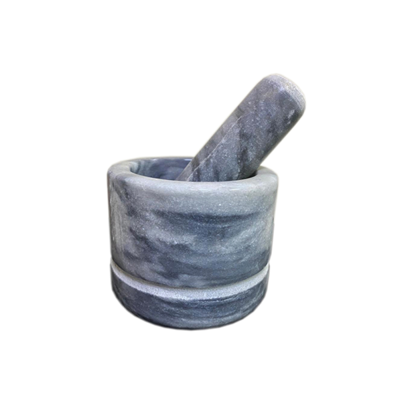 Marble Mortar And Pestle For Herbs 15.25 Cm – MMP6x4