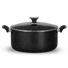 sonex-non-stick-casserole-black-granite