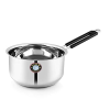 Lion Stainless Steel Sauce Pan Set, 3 Pieces - Capacities 1.5L, 2.0L, 2.5L
